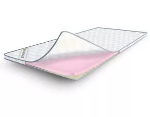 Недорогой тонкий матрас Lonax Memory 4