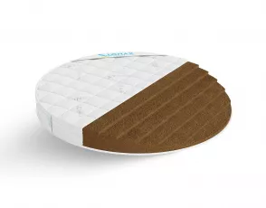 Круглый матрас 200х200 см Lonax Round Cocos 18