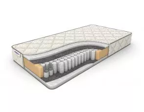 Матрас с независимым пружинным блоком 100х200 см DreamLine ECO Holl TFK