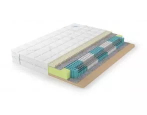 Анатомический матрас 140х200 см Lonax Ассорти Memory-Latex S1000 5 zone