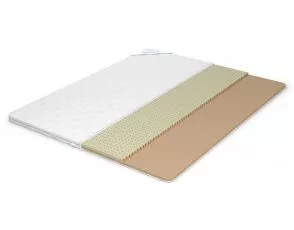 Тонкий матрас с Memory Foam Lonax Latex Memory 4